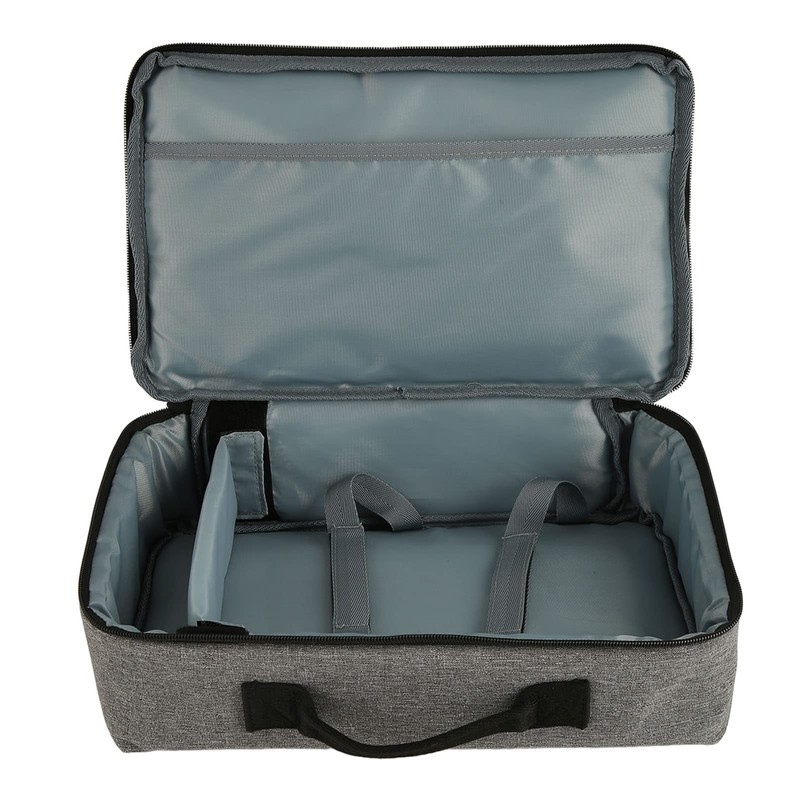 FOLOSAFENAR Projector Bag, Grey, Easy to Carry Durable Multipurpose Nylon