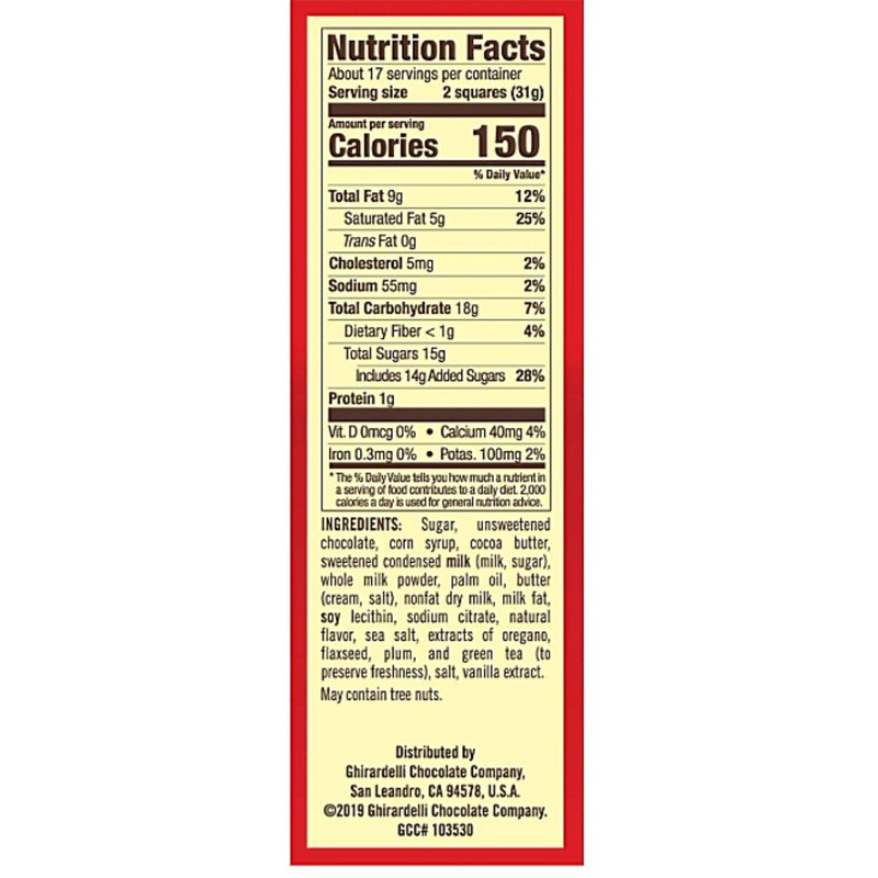 Ghirardelli Chocolate Chocolate Caramel Squares Assortment, Chocolate Squares for Valentines,