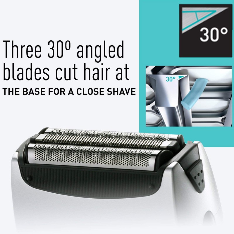 Panasonic ES-RT51-S Arc3 Wet/Dry 3-Blade Pivoting Head Built-in Pop-up Trimmer