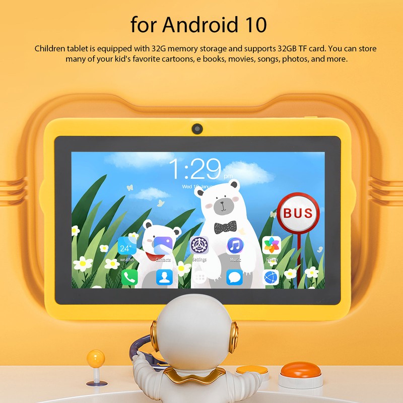 7 Inch Kids Tablet for Android 10 2GB 32GB 2.4G