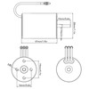 2845 2800KV Waterproof Brushless Motor and ESC Set CNC Machining