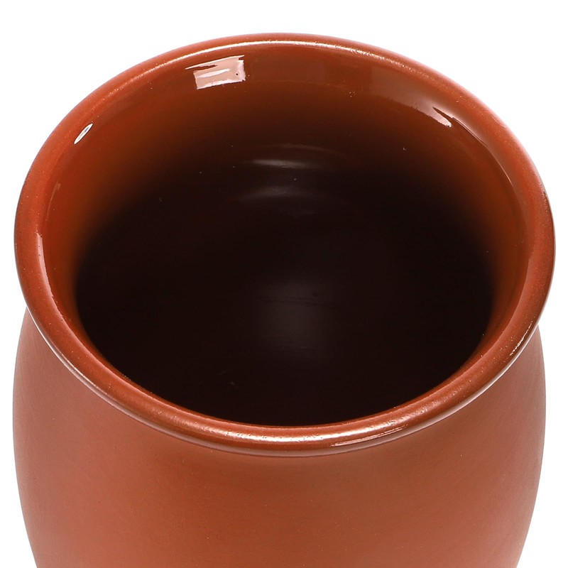 Covzoe 6 Pack Pottery Clay Cups, 20 Oz Cantaritos De