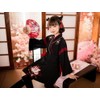 Lady Lazy Taisho Roman Hakama Set, Short, Shrine Maiden, Yukata,