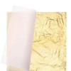 200Pcs Imitation Gold Leaf Sheets, Gold Leaf Sheets for Arts,