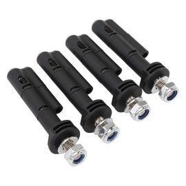 4pcs 17 mm Mounting Pins Theft Secure Safety Holder Pins Replacement for MaxTrax MKII Lite and Mini Recovery Traction Boards