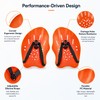 Swim Training Hand Paddles for Adults – Adjustable Silicone Strap