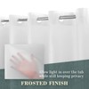 No Hook PEVA Shower Curtain or Liner - 8G Heavy