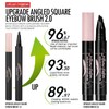 Eyebrow Pencils, Upgrade Eyebrow Pen with Brow-Fection Angled Brush, Hair-Like