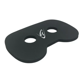 GODFREY Women’s Rowing Seat Pad - 12mm Waterproof Non-Slip Rower Cushion with Optional Clip for Concept2, Peloton, Hydrow & Water Rowers (Black)