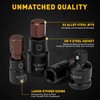 16-Piece SAE Hex Bit Impact Socket Set - Premium S2