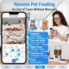 Frienhund 7L Large Automatic Cat Feeder with Two HD Camera