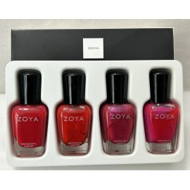 Zoya New Zoya Nail Polish Spreading Cheer Quad. Sooki Aphrodite Mae and Morgan .5oz