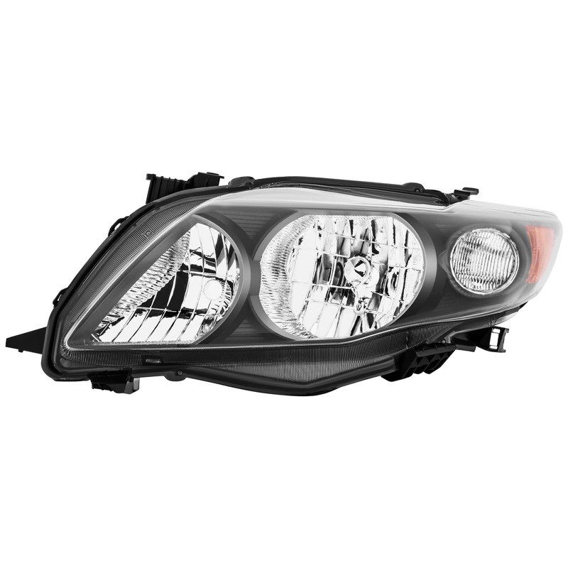 2PCS Headlights Assembly Dot Approved For 2009 2010 Toyota Corolla