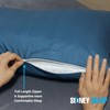 Sidney Sleep Mini Size Curved Pillow Covers - Full Length