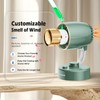 Cyfrone Portable Small Aroma Desk Fan - USB-C Rechargeable 4000mAh