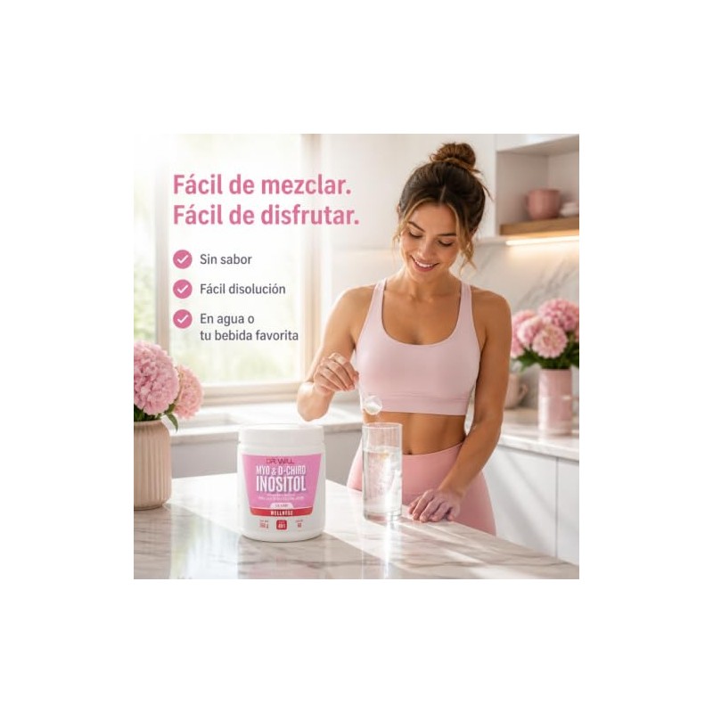 Will Myo Inositol Chiro Polvo Ácido Fólico Zinc Vitamina 360