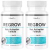 Wellnessesity ReGrow Hair Growth Vitamins with Biotin, Hair Supplement -