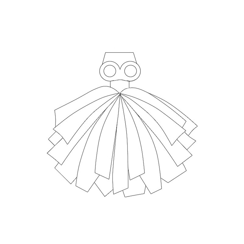 Danzcue 2PCS 6 Inch Plastic Cheerleading Pom Poms with Handle