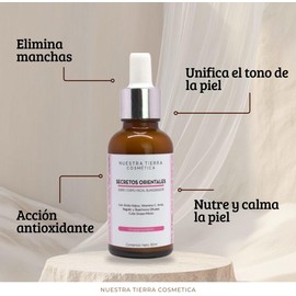 Nuestra Tierra Suero Despigmentante Ac. Kójico 5% + Arbutina + Vit. C 30ml