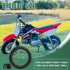 NIGOOLATA 2.50-10 Inner Tube for Dirt Bike Tires 2.50/2.75-10 Replacement