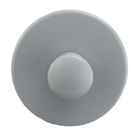 RecPro RV Drain Stopper | Fits 1 1/4" Drains | Plastic Material | Versatile Design | for Bathroom Bathtubs, Laundry Sinks & More (Gray)