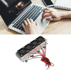 DIY Thermoelectric Cooler Module 288W 12V, Robust and Semiconductor Air Cooling Device, Suitable for Small Space Cooling