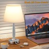 Kakanuo Touch Table Lamp for Bedroom, Small Bedside Lamp with