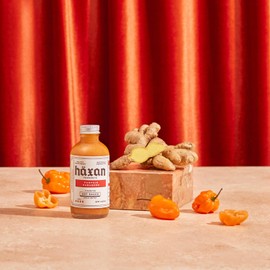 Haxan Ferments Pumpkin Habanero Hot Sauce | Hot Heat | Fermented Pumpkin, Habanero Peppers, Ginger, Garlic | Tangy, Bright, Earthy Sweetness | Perfect for Veggies, Seafood, Chili | 4 oz | 2 Count