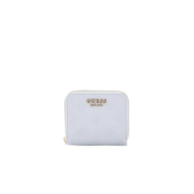GUESS Cresidia SLG Zip Around Wallet S Powder Blue, powderblue