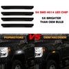 POPMOTORZ 4PCS LED Fender Side Marker Light for 2020-2023 GMC