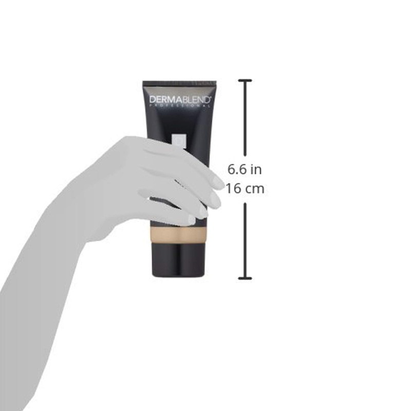 Dermablend Leg and Body Makeup Foundation with SPF 25, 0N