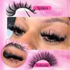 CORUSCATE Cluster Lashes with Spikes 60D80D100D Individual Eyelashes Mega Style