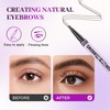 Lápiz de Cejas Microblading 2 en 1 Versión Mejorada 2026,