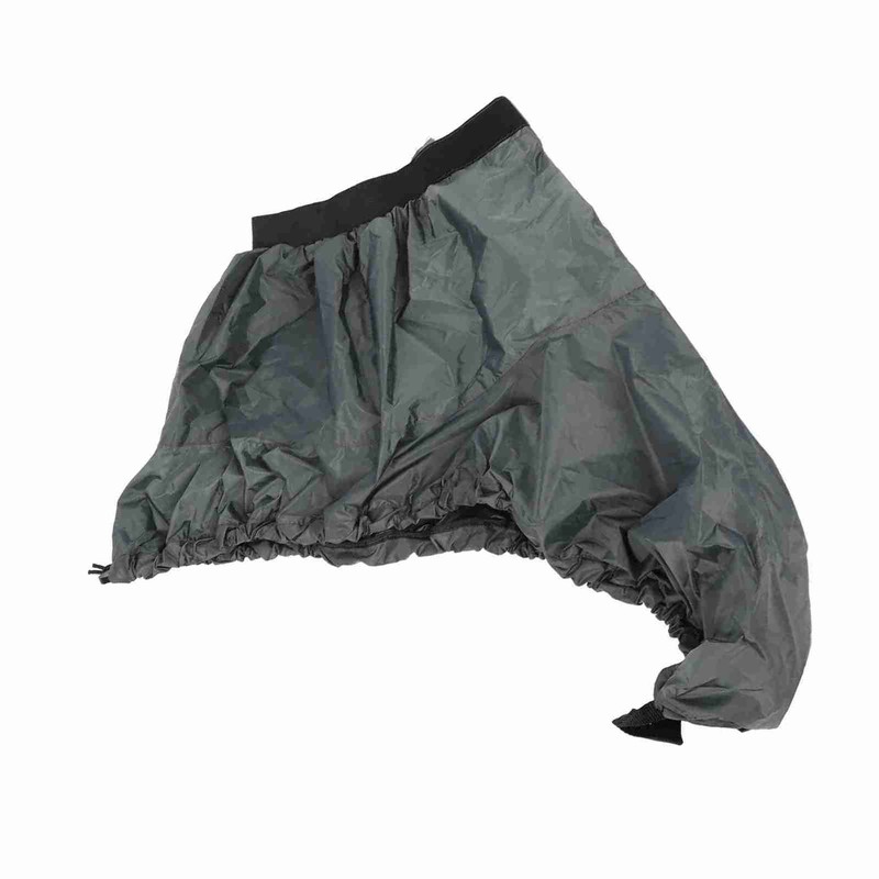 Adjustable Nylon Kayak Spray Skirt Waterproof Cover Water Sports Accessory(Gray)