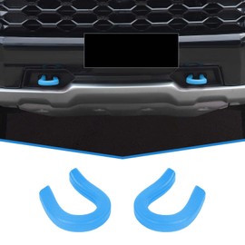 JeCar Tow Hook Covers Factory Bumper Tow Hook Protector Exterior Accessories Compatible with Chevy Silverado & GMC Sierra 2014-2023, Blue