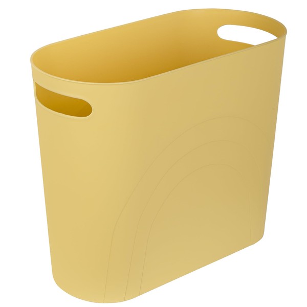 rejomiik Small Trash Can, 3.5 Gallon Slim Garbage Can Plastic