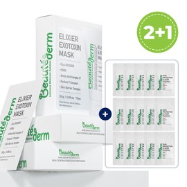 Bottederm Elysier Exotocin Mask 28g 1 box (10 sheets) / 보떼덤 엘리시어 엑소토신 마스크 28g 1박스 (10매)