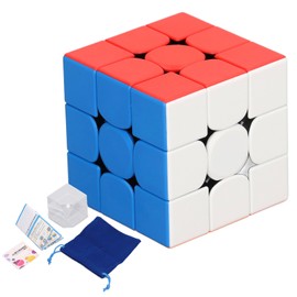 56mm Speed Puzzle 3x3 Magnetic Speed Game Stickerless Puzzle Toy Brain Training Toy