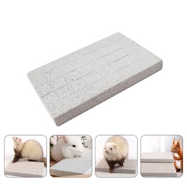 POPETPOP Rabbit Nail Scratcher Bunny Grinding Claw Pad Blocks Hamster Chew Toy Pet Bunny Teeth Grinding Stone Rabbit Chewing Block for Hamsters Rabbit Parrot Rabbit Toys