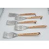 Grill Spatula for Kitchen, Stainless Steel BBQ Scraper, Customized Flat