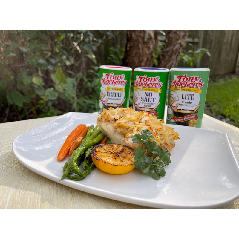 Tony Chachere Seasoning Blends, Lite Salt Creole, 4 Count