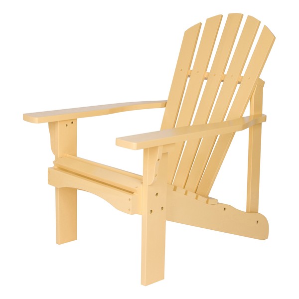 Shine Company Rockport Adirondack Chair, Bee's Wax