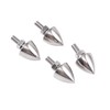 Universal Bullet License Plate Fastener Screw Caps for Standard License