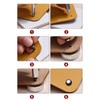 QUARKZMAN 100 Sets Leather Rivets 8 mm x 6 mm