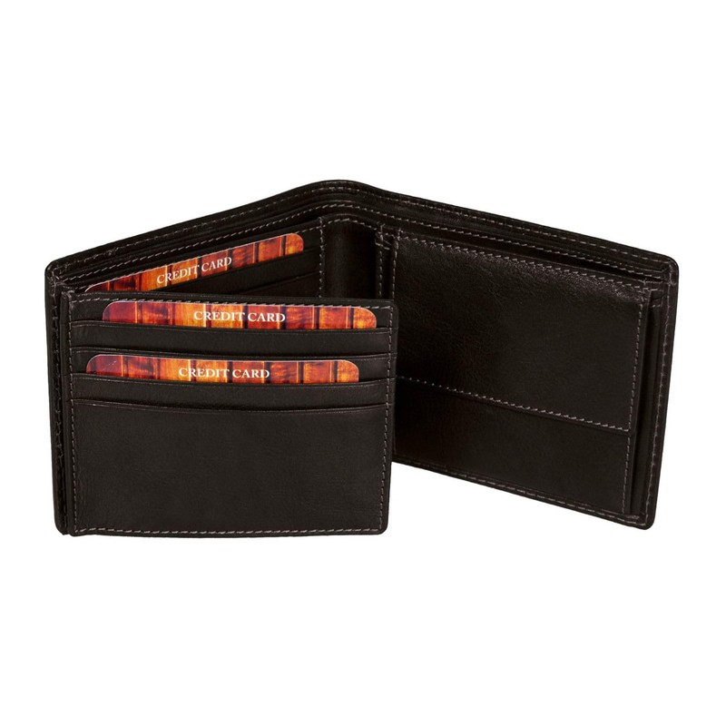 Leonhard Heyden Cambridge Wallet M Black, black, Classic