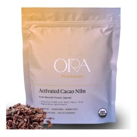 Ora Pure Ceremonial Cacao Granos De Cacao Orgánico Ora 113 G