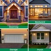 White Outdoor Lights for House, LED Exterior Front Porch Light