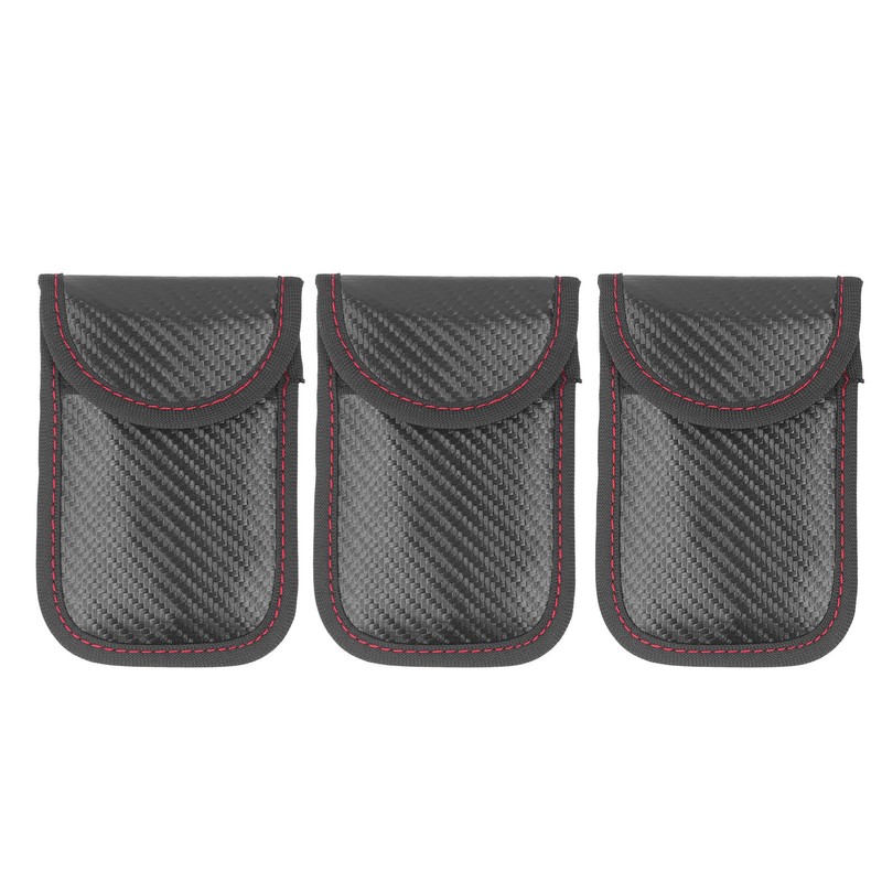 3pcs Key Fob Signal Blocker Case Signal Blocking Anti Theft