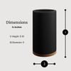 Matani Bamboo Toothbrush Holder Diatomite Tooth Brush Organizer - Storage