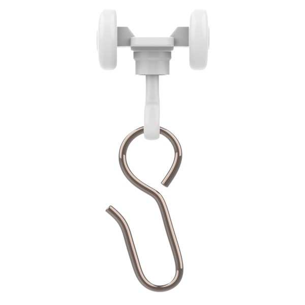 Room/Dividers/Now Curtain Track Hooks 20 Pack - Durable Ceiling Track